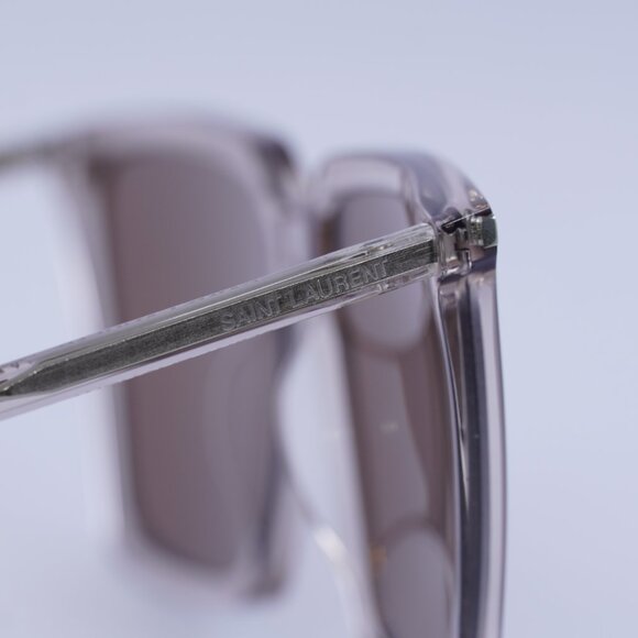 🕶️ New Saint Laurent SL474 003 Sunglasses - Nude Frame, Brown Lenses - Picture 9 of 11
